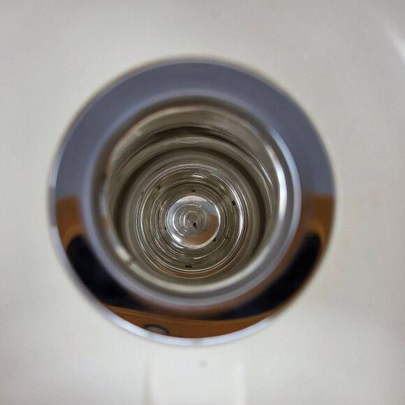 VINTAGE JAPAN ORANGE CHROME 1.9L AIR POT THERMOS INSULATED DESIGNER MID CENTURY - Picture 11 of 11